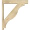 Ekena Millwork Funston Block Rough Sawn Outlooker, Douglas Fir, 6"W x 30"D x 34"H OUT06X30X34FST05RDF - alternate 2